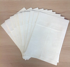 Box of 100 Tyvek 9″ x 12″ x 2″ WHITE Expansion Envelopes Mailers TYE09122WE New