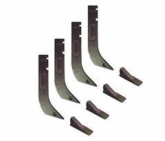 4 – Gannon Scraper Box Shanks with Scarifier Teeth – H920 & 8075