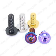Titanium PVD Color Torx Soket Flying Saucer Head Screws M5 M6 M8 M10