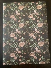 Journal NOTEBOOK – SET of 3 – 64 lined pages per Journals, Diary 8″H x 6″W