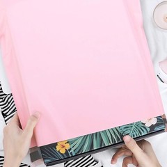 Jiaro Pack Poly Mailers 14.5×19 100 Pack Light Pink Shipping Bags Envelopes