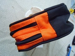 KLEIN TOOLS DOUBLE ZIPPER TOOL BAG.