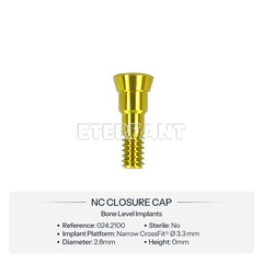 Dental Healing Cap Abutments NC/RC Cover Screw Titanium Fit Straumann ITI BLT