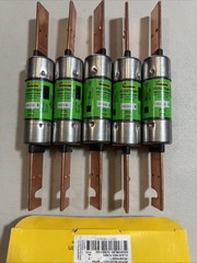 Bussmann Fusetron Copper Fuse FRS-R-80 80A 600VAC Lot of 5 New In Box Fast Ship!