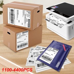 220-8800 8.5×5.5 PremiumSquare Corner Shipping Labels Half Sheet Self Adhesive