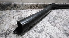 Caplugs FRAS-75 66 Ft L Black Fire Resistant Anti-Static Spiral Wrap