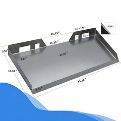 5/16″ Quick Tach Attachment Mount Plate Heavy Duty Steel Front Loader Plate