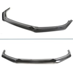 Front Bumper Lip GT Style for Honda Accord Sedan 2021-2022 ABS Carbon Fiber 3Pcs