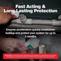 AC Drain Line Cleaner – 2 Pack / 6 Month Supply – Cleans HVAC drain lines, AC…