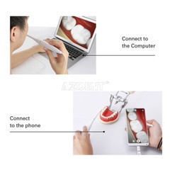AZDENT Dental Intraoral Camera USB Imaging Intra Oral HD Camera 8 LED light