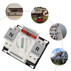 63A 2P 110V Dual Power Automatic Transfer Switch Generator Changeover Switch