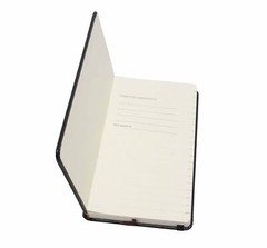Classic Pocket Book Ruled Notebook Journal Black or Red Cover Dairy Pad