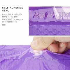 Purple Poly Bubble Padded Shipping Mailers #000 #00 #0 #CD #1 #2 #3 #4 #5 #6 #7