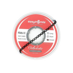 Dental Orthodontic Power Chain Elastic Rubber Bands For Braces Long/Short /Close