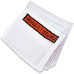 Shipping Label Sleeves Clear Self-Adhesive Packing Slip Pouches Envelope