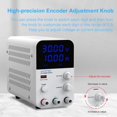 0~30V 60V 120V 160V 0~2A 3A 5A 10A Lab Adjustable DC Power Supply Bench switch