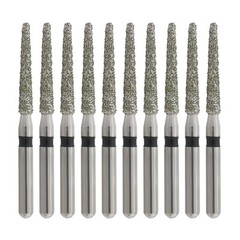 Multi-use Dental Diamond Burs Football Round End Taper Friction Grip FG 368 856
