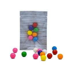 QQ Studio 100 Pack Food Safe Single Sided QuickQlick™ Smell Proof Flat Bags