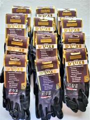 12-Pair Flexi-Guard Glove Ultra-Lightweight breathable Dotted Palms Glove