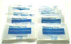 1000 3″x5″ Reloc Zippit Bags Clear 2Mil Reclosable Zip Seal Slide Lock Baggies