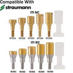Fit Straumann ITI Dental Healing/Locator Abutment Transfer Open Close Tray NC/RC