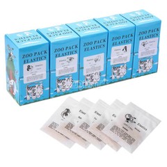 AZDENT Dental Ortho Elastics Latex Braces Orthodontic Rubber Bands 5000Pcs/box