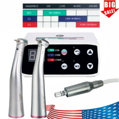 Dental Brushless LED Electric Micro Motor/1:1 1:5 Contra Angle Handpiece UPS