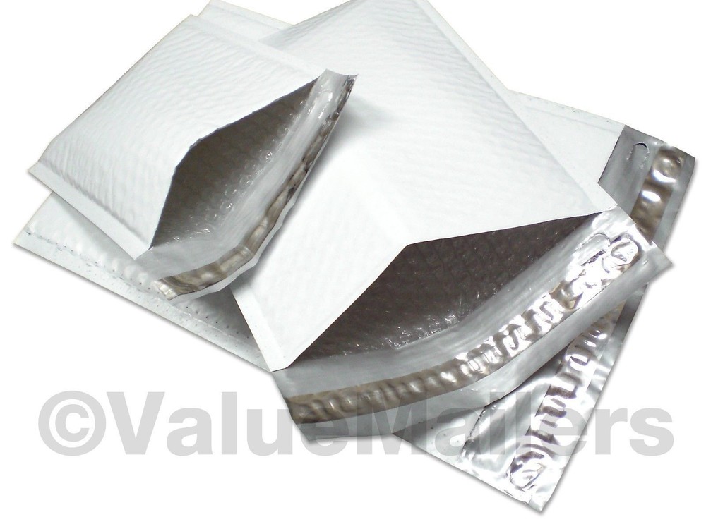 200 #2 (Poly) Bubble Padded Envelope Mailers 8.5×12 100 % Recyclable