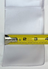 QTY CHOICE! NEW PLASTIC VINYL TAG PROTECTOR SIZE TP8 CARLTON BRASS GROMMET HR