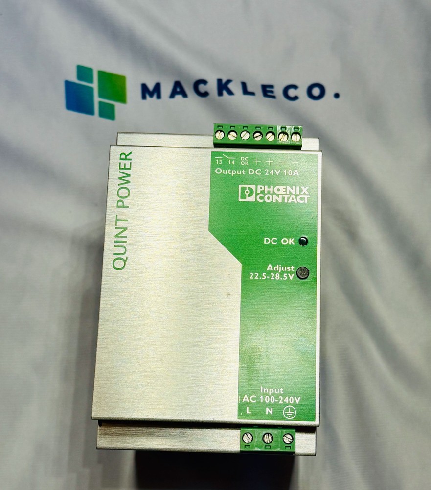 Phoenix Contact Quint Power 100-240V 24VDC 10A QUINT-PS-100-240AC/24DC/10 USED
