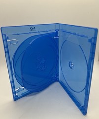 5 PCS NEW 15MM Blu-Ray 6-Disc Case With BluRay Logo, BL1506