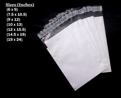 Poly Mailers Shipping Envelopes Self Sealing Plastic Mailing Bags 2.0 mil WG