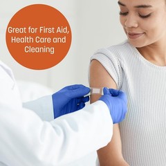 Disposable Nitrile Gloves – 100 Count, Chemical-Resistant, Ideal for First Aid