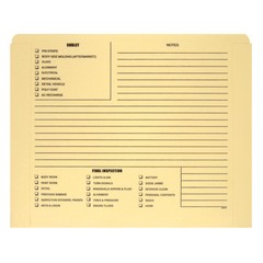 100ct IDEA Heavyweight 150lb Manila Job Jacket Folder FL9955 – Auto Repair Order