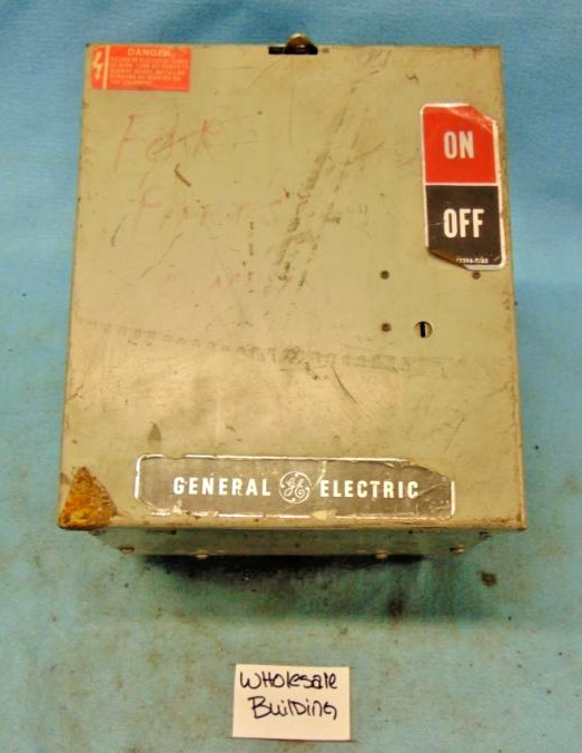 GENERAL ELECTRIC, ENCLOSURE ONLY, FVK322R, 10-3/4″X9-1/4″X6-1/2″ INSIDE