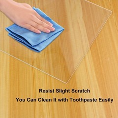 High Clarity 8″ x 12″ Plexiglass Sheets – UV & Weather Resistant for Crafts