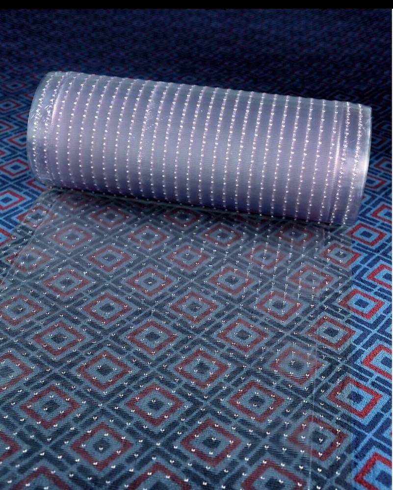Clear Vinyl Plastic Floor Runner/Protector For Low/Deep Pile Carpet(26in X 20FT)