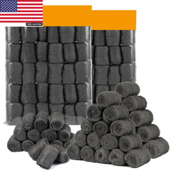Steel Wool Pads 0000 60PCS – Steel Wool 0000 Roll Glass Wood Fabric Metal Extra