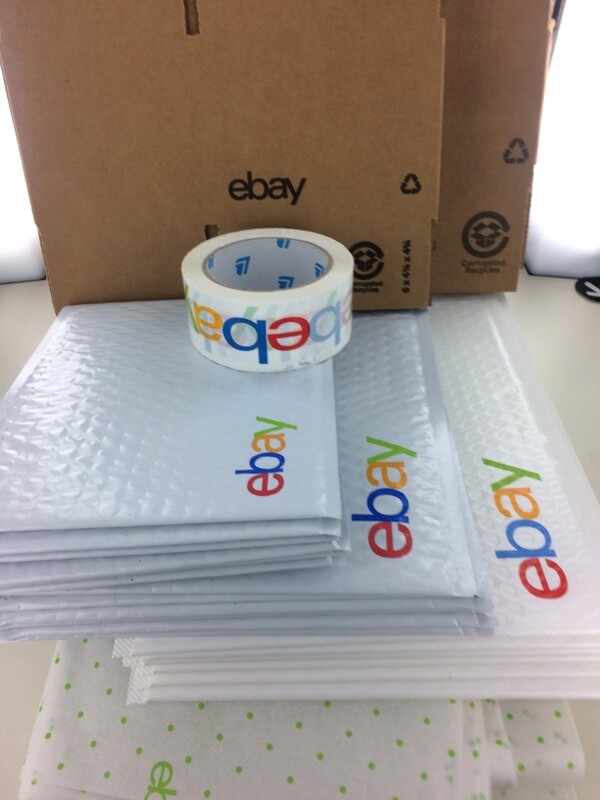 eBay Shipping Supplies Starter Kit – Boxes, Padded Envelopes, Shipping Tape Lot