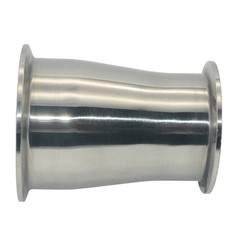 OD 3 to 3.5 in Sanitary Pipe Reducer Reducing Tri Clamp Ferrule Stainless 316