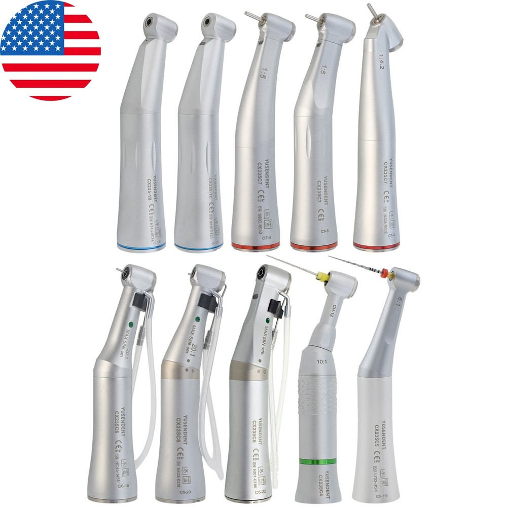 COXO Dental Contra Angle Endo Implant Electric Handpiece 1:1 1:5 20:1 10:1 6:1