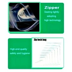 100 Pack 2″x 2″ ZIP LOCK BAGS 2 MIL CLEAR PLASTIC RECLOSABLE SEAL MINI BAGGIES