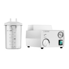 Vacuum Phlegm Quiet Suction Unit Portable Medical Emergency Aspirator Machine US