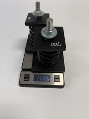 Spring Vibration Isolator Mounts 700 Lb Capacity Machine Foot Pads Pair