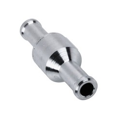 4x 8mm Inline One-way Non-return Check Valve Auminium Fuel Water Gas Air Vacuum