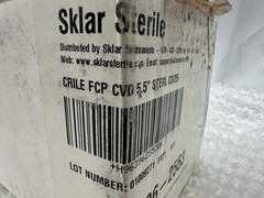 25 Per Case-Sklar Single Use Crile Forceps- 5.5” BRAND NEW (96-2553)