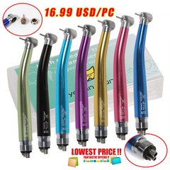 Dental Air Turbine PANA MAX High Speed Color Handpiece 2/4Hole Fit NSK CHABM