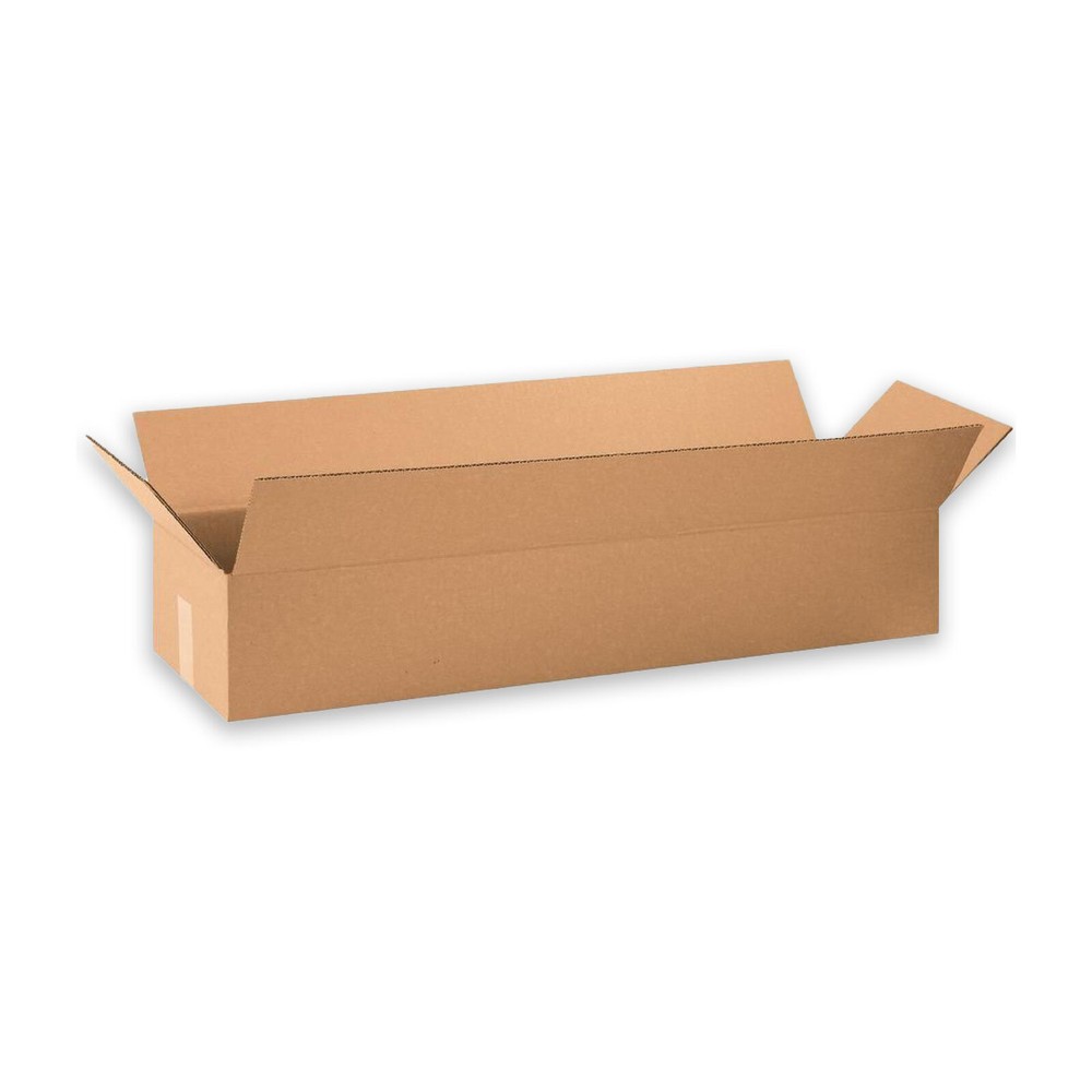 36 x 8 x 4″ Long Corrugated Boxes, ECT-32 Brown Shipping/Moving Boxes 25/Bundle
