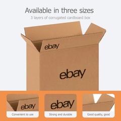 25-100 pcs 6″x4 3/4″x4 3/4″ Shipping Packing corrugated cardboard boxes ebay UL