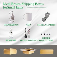 Shipping Boxes 14 x 10 x 6 in., 6/12 Pack | For Packaging, Moving, and Storage